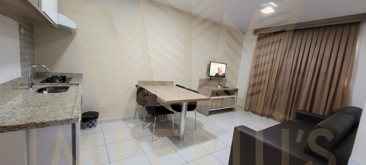 Prive Riviera Park é perfeito para acomodar até 5 hóspedes, com 1 dormitório, sala, cozinha e área de serviço.