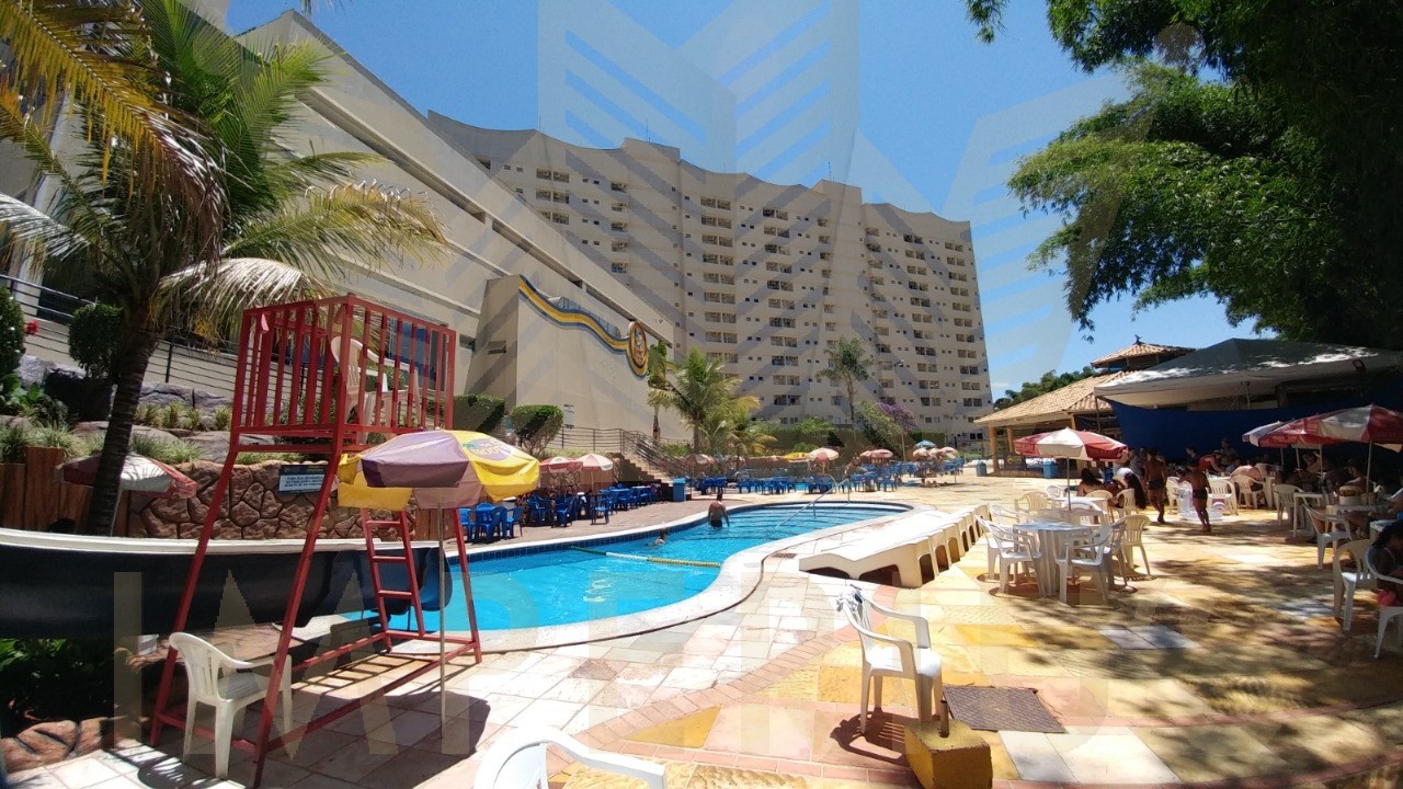Golden dolphin grand hotel em caldas novas!6 hóspedes e 1 cr