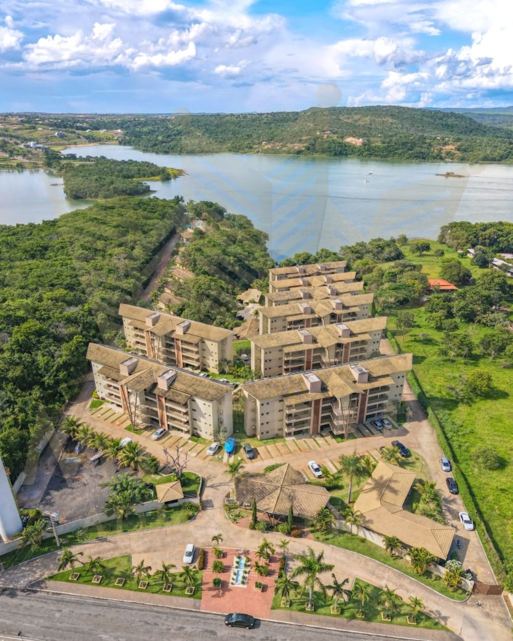 Condomínio aldeia do lago em caldas novas! com 01 dormitório