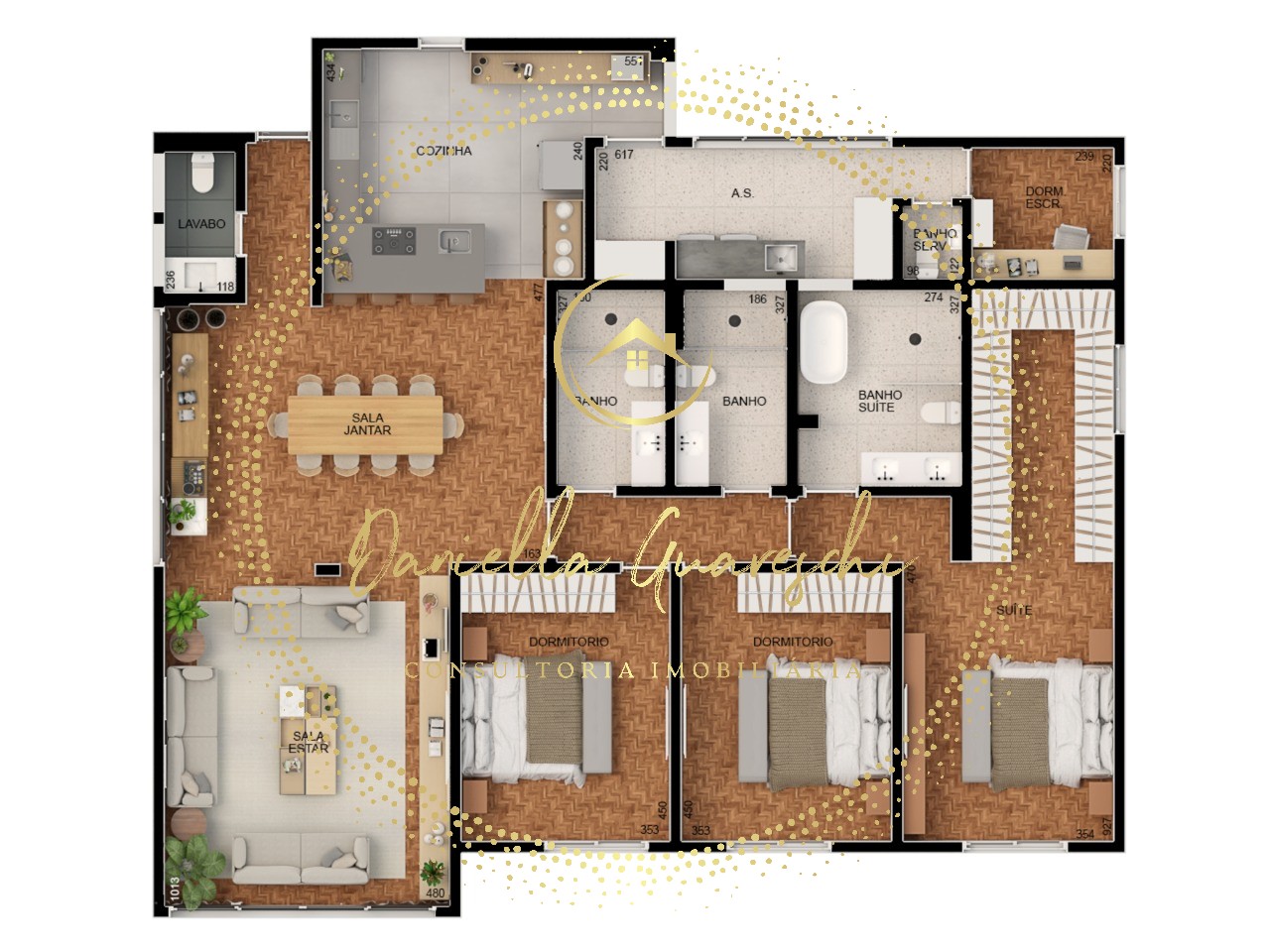 Apartamento, 4 quartos, 220 m² - Foto 17