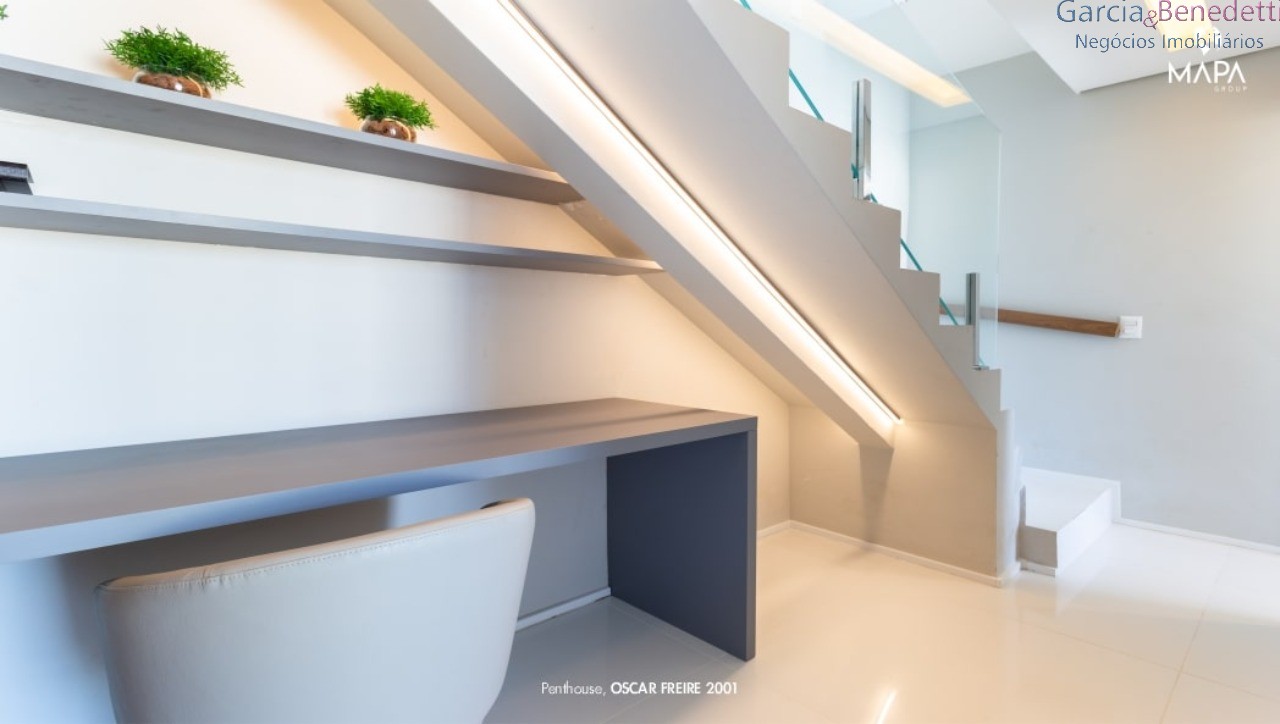 Lindo Apartamento Novo Mobiliado e Decorado Penthouse Cobertura Duplex Estilo Minimalista - Vila Olímpia - São Paulo - SP