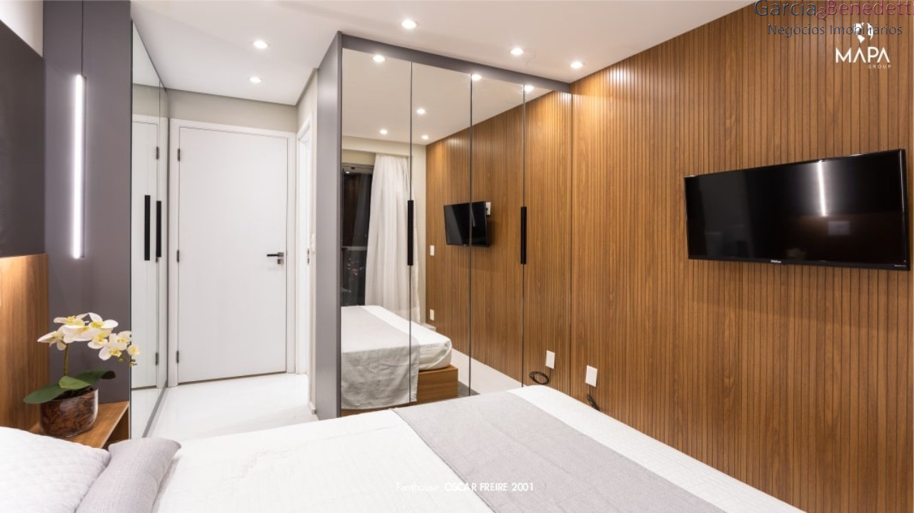 Lindo Apartamento Novo Mobiliado e Decorado Penthouse Cobertura Duplex Estilo Minimalista - Vila Olímpia - São Paulo - SP