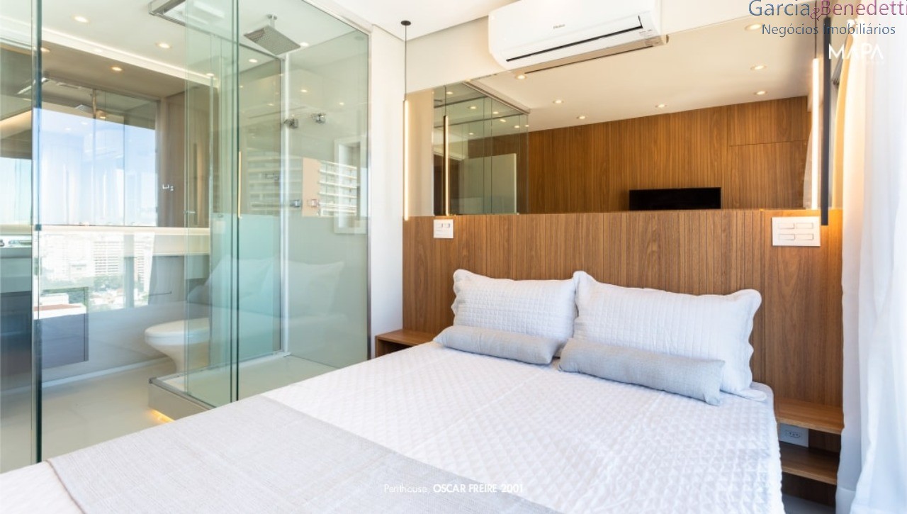 Lindo Apartamento Novo Mobiliado e Decorado Penthouse Cobertura Duplex Estilo Minimalista - Vila Olímpia - São Paulo - SP