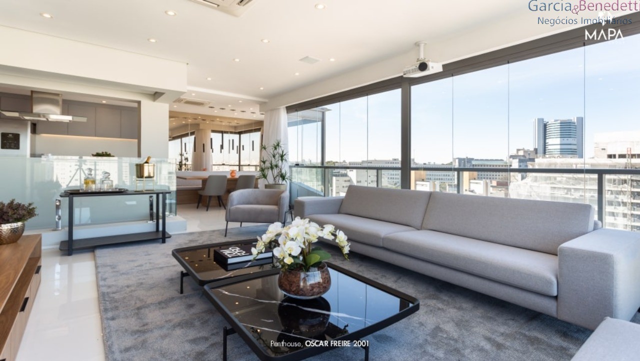 Lindo Apartamento Novo Mobiliado e Decorado Penthouse Cobertura Duplex Estilo Minimalista - Vila Olímpia - São Paulo - SP