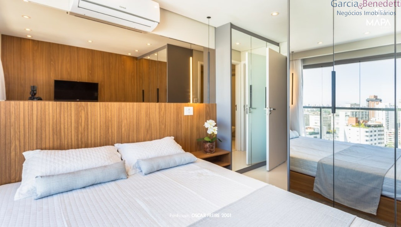 Lindo Apartamento Novo Mobiliado e Decorado Penthouse Cobertura Duplex Estilo Minimalista - Vila Olímpia - São Paulo - SP