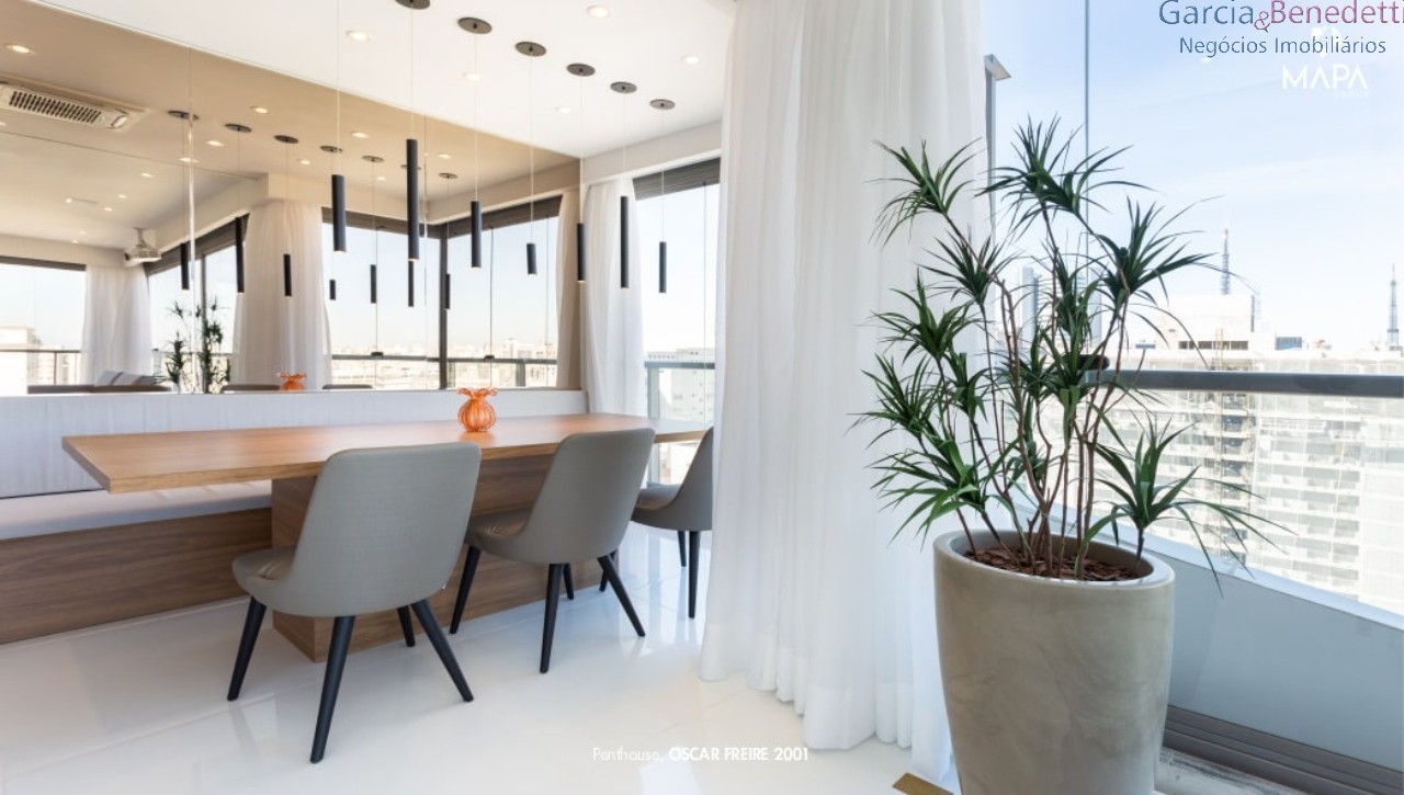 Lindo Apartamento Novo Mobiliado e Decorado Penthouse Cobertura Duplex Estilo Minimalista - Vila Olímpia - São Paulo - SP
