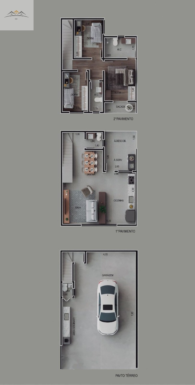 Casa, 3 quartos, 145 m² - Foto 13