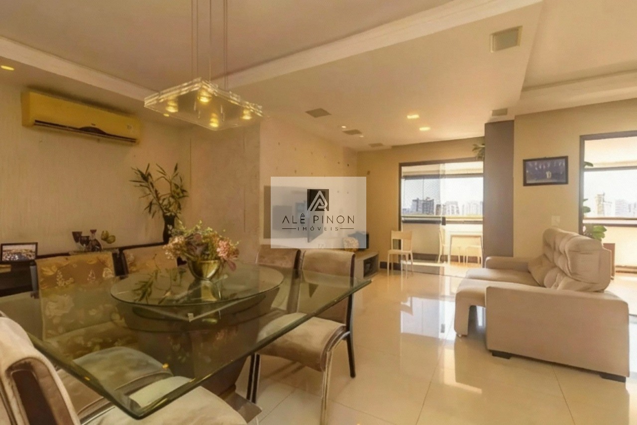 Imóvel de luxo: apartamento de 3 suítes com 204m² e 4 vagas 