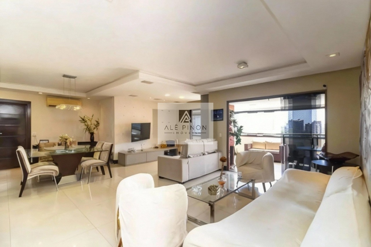 Imóvel de luxo: apartamento de 3 suítes com 204m² e 4 vagas 