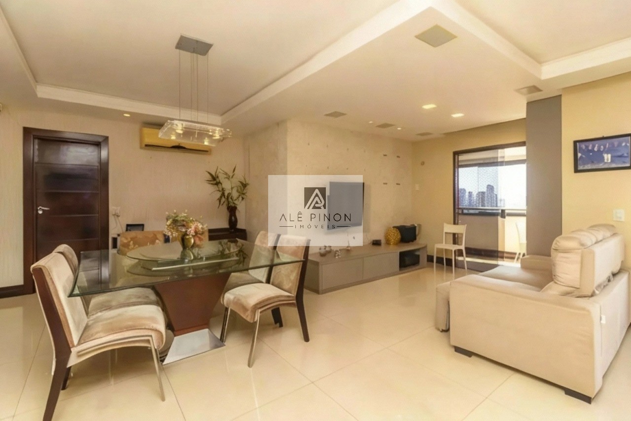 Imóvel de luxo: Apartamento de 3 suítes com 204m² e 4 vagas de garagem em Nazaré, Belém-PA!