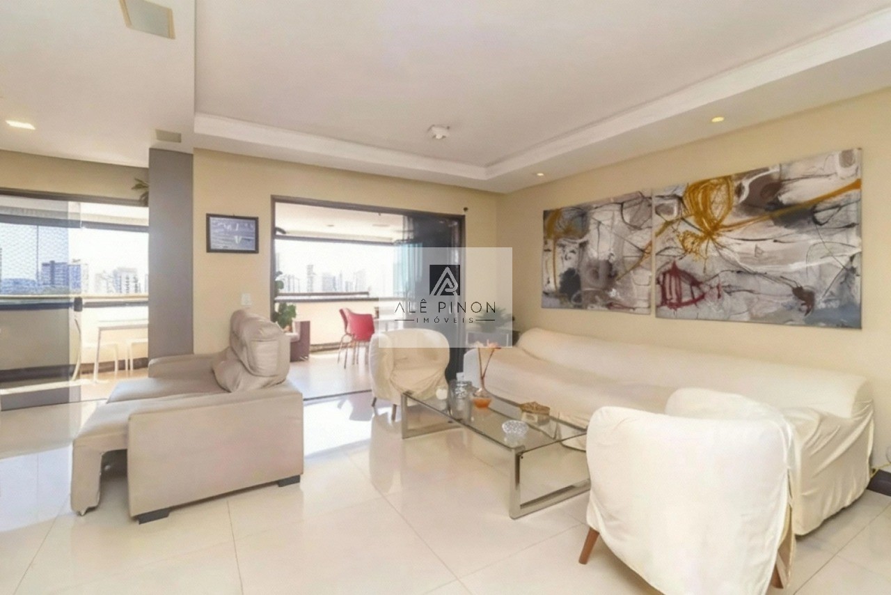 Imóvel de luxo: apartamento de 3 suítes com 204m² e 4 vagas 