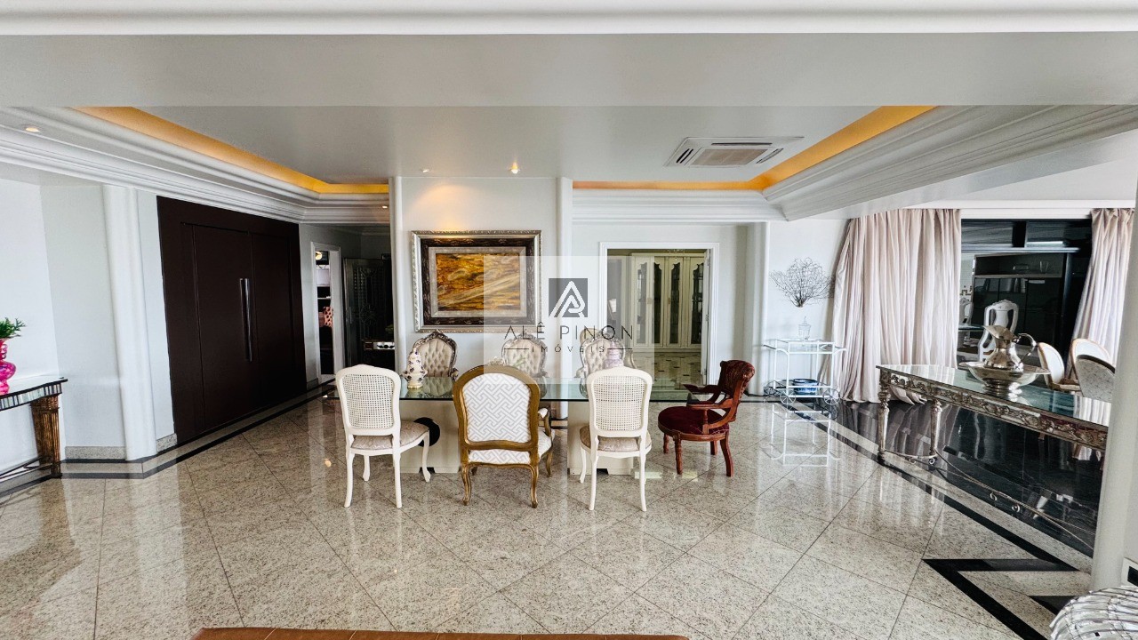 Imperdível apartamento de luxo com 4 quartos e 4 suítes na Campina, Belém-PA - 512m², 4 vagas!
