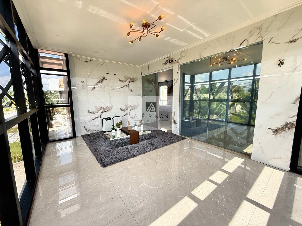 Belém-PA: Casa de luxo em condomínio no parque verde com 4 quartos, 4 suítes e 6 vagas de garagem!