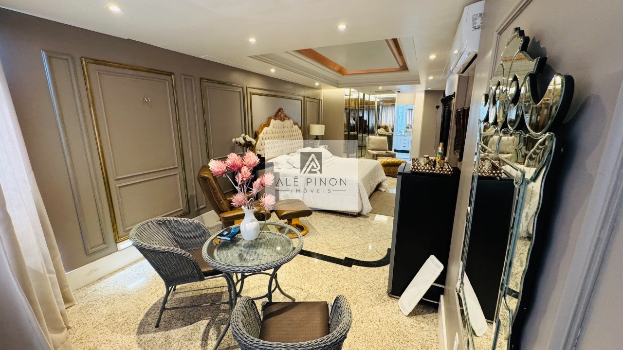 Imperdível apartamento de luxo com 4 quartos e 4 suítes na Campina, Belém-PA - 512m², 4 vagas!