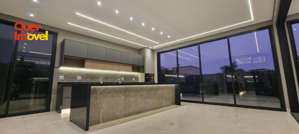 Oportunidade única: Casa de alto padrão em condomínio à venda em Ribeirão Preto-SP no Residencial E Empresarial Alphaville! 4 quartos, 4 suítes, 2 salas, 7 banheiros, 6 vagas de garagem, 421m². Quer…
