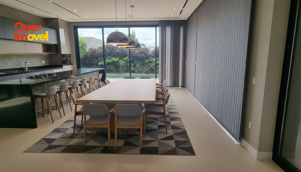 Oportunidade única: Casa de alto padrão em condomínio à venda em Ribeirão Preto-SP no Residencial E Empresarial Alphaville! 4 quartos, 4 suítes, 2 salas, 7 banheiros, 6 vagas de garagem, 421m². Quer…