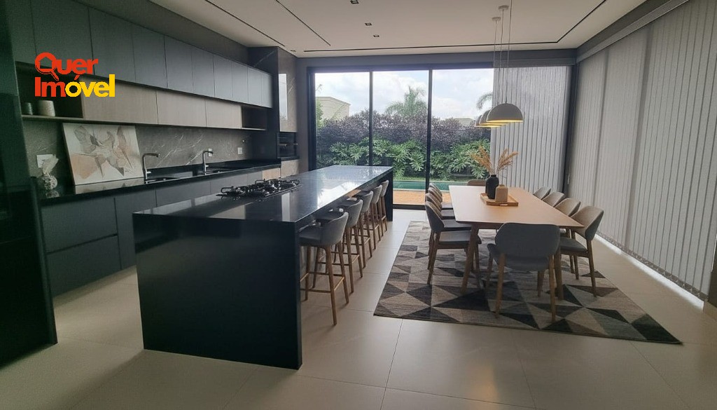 Oportunidade única: Casa de alto padrão em condomínio à venda em Ribeirão Preto-SP no Residencial E Empresarial Alphaville! 4 quartos, 4 suítes, 2 salas, 7 banheiros, 6 vagas de garagem, 421m². Quer…