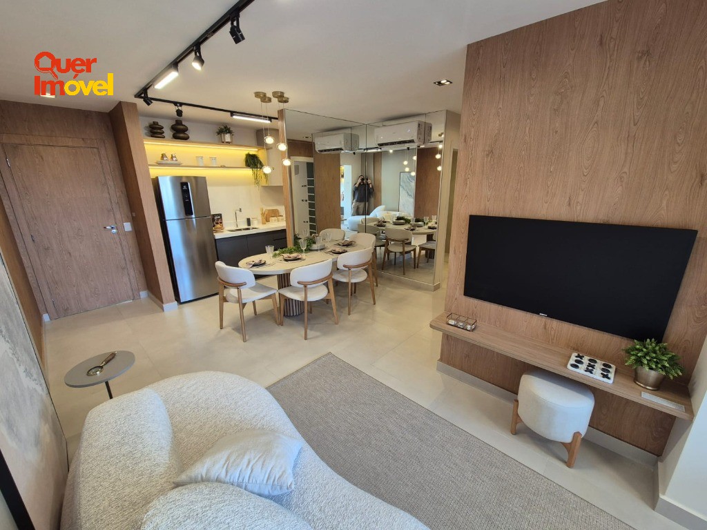 Imperdível apartamento à venda em Ribeirão Preto-SP, Ribeirânia: 2 quartos, 1 suíte, 2 salas, 2 banheiros, 1 vaga, 63,60m². Quer Imóvel Negócios Imobiliários.