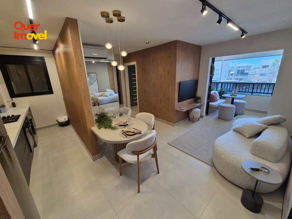 Imperdível apartamento à venda em Ribeirão Preto-SP, Ribeirânia: 2 quartos, 1 suíte, 2 salas, 2 banheiros, 1 vaga, 63,60m². Quer Imóvel Negócios Imobiliários.