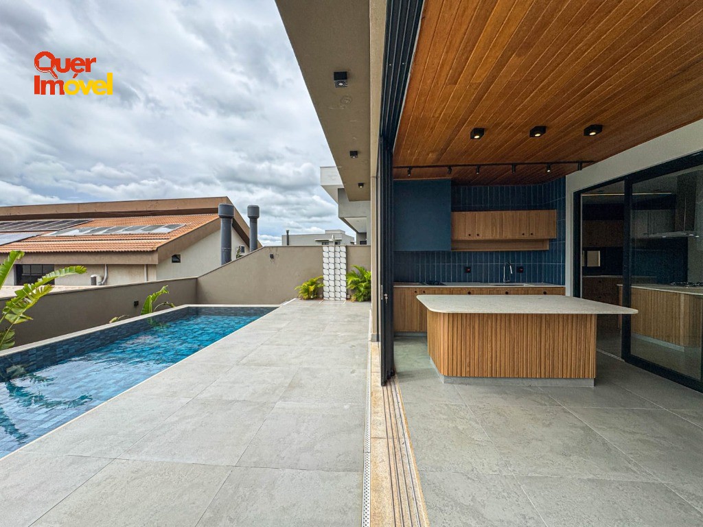 Casa Alto Padrão à Venda no Terras de Florença 3 Suítes, Piscina Aquecida, Escritório e Área Gourmet em Ribeirão Preto