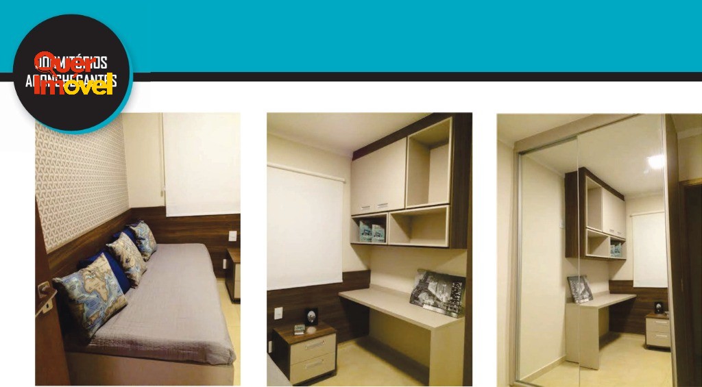 Venda de apartamento em ribeirão preto-sp: 2 quartos, 1 sala
