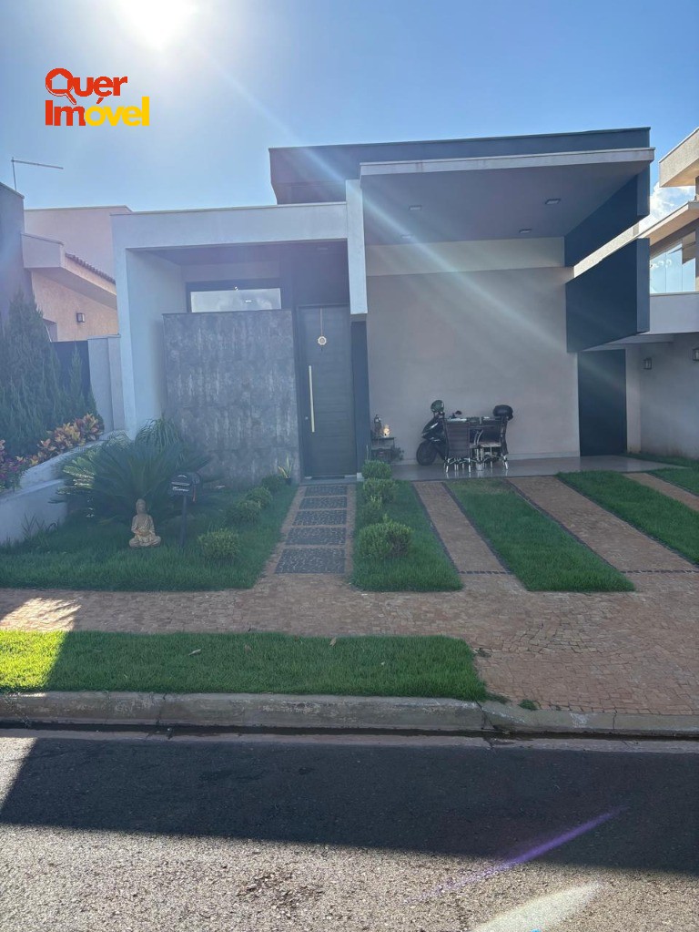 Casa em Condomínio de Luxo em Ribeirão Preto-SP: 3 quartos, 3 suítes, 2 salas, 5 banheiros, 4 vagas. Agende sua visita! Entre em contato com a Imobiliária Quer Imóvel. - foto 1