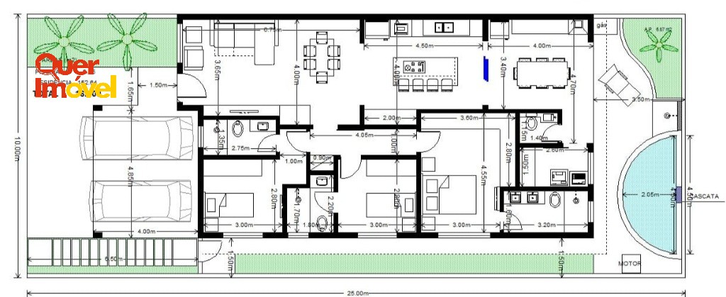 Venda Casa em Condomínio de Alto Padrão em Ribeirão Preto-SP, no Bairro Reserva Imperial: 3 Quartos, 3 Suítes, 2 Salas, 4 Banheiros, 2 Vagas, 250m². - foto 2