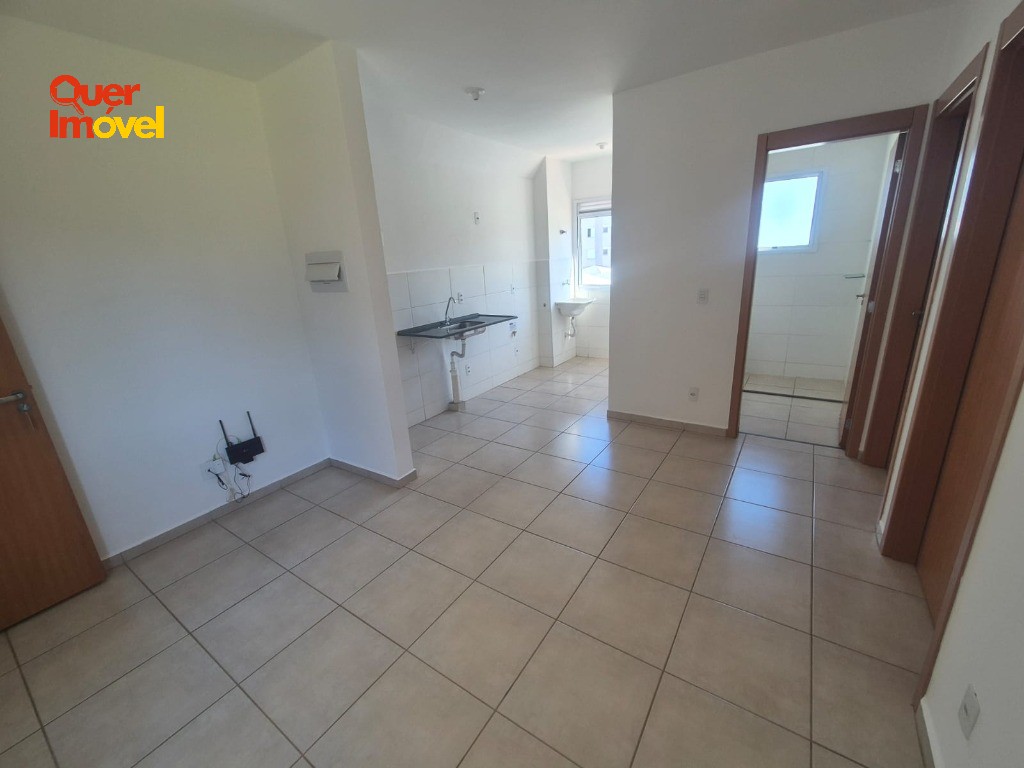 Apartamento à venda em Ribeirão Preto-SP, Jardim Florestan Fernandes: 2 quartos, 1 sala, 1 banheiro, 1 vaga de garagem. 43,00m². Entre em contato com a Imobiliária Quer Imóvel!
