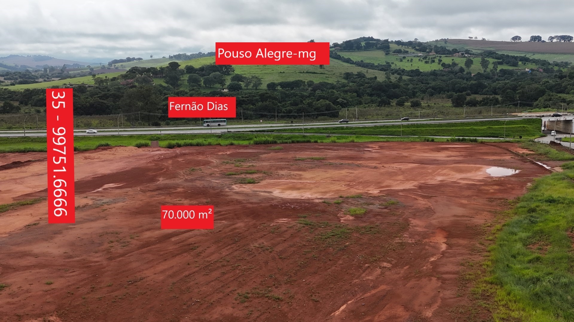 Area comercial em pouso alegre - mg, distrito industrial (cd
