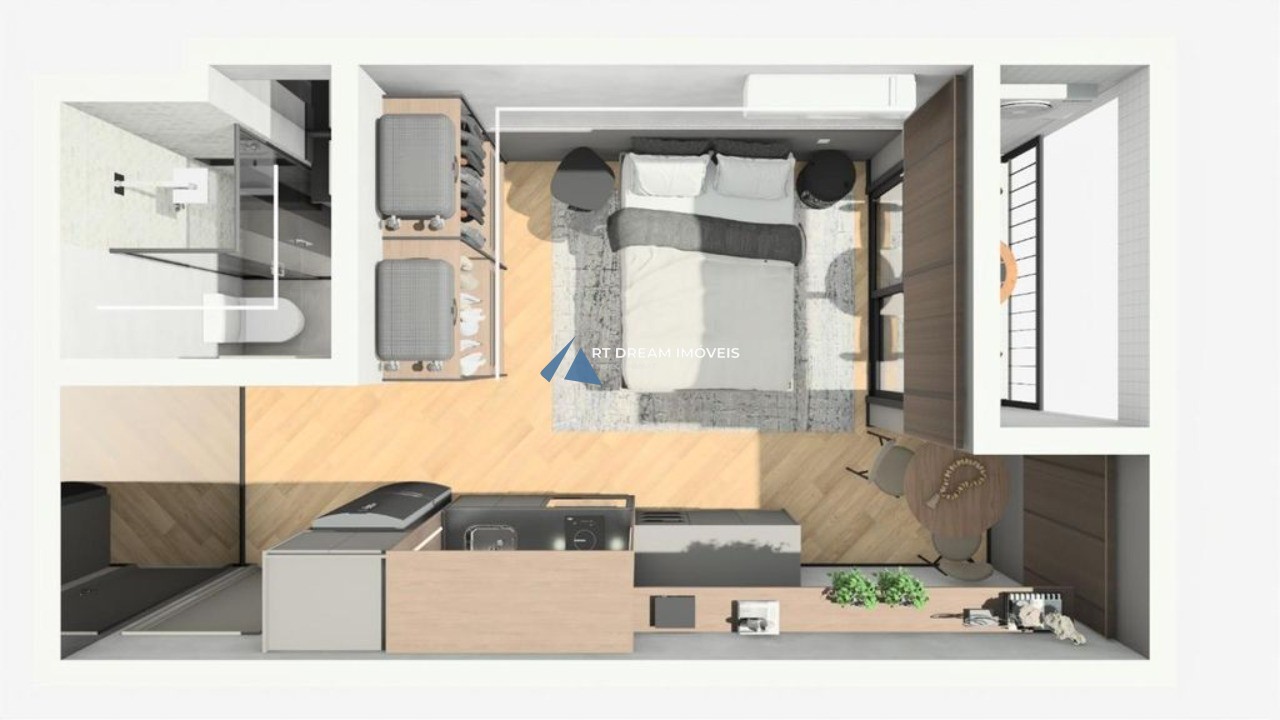 Kitnet-Studio, 24 m² - Foto 17