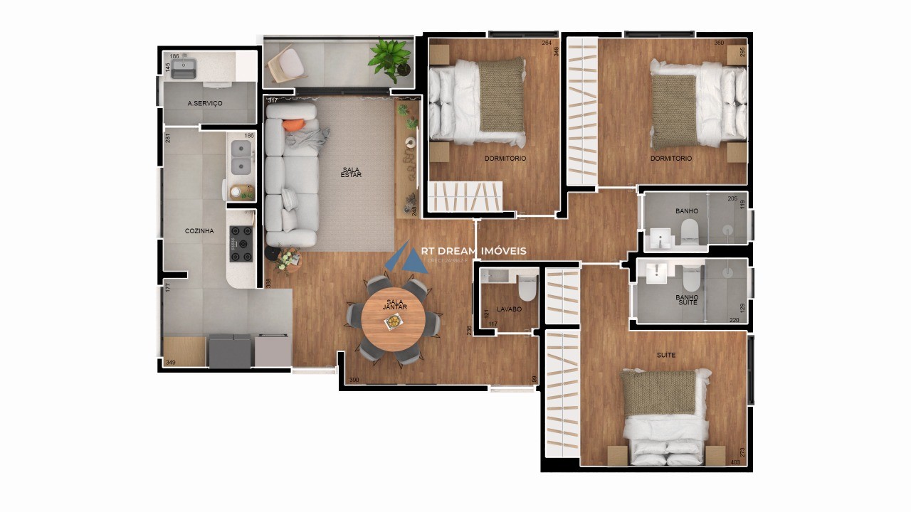 Apartamento, 3 quartos, 92 m² - Foto 44
