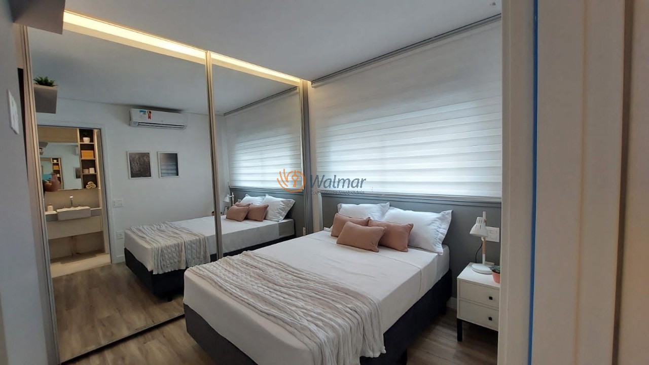 Apartamento à venda no Cambuí, Campinas-SP: 1 quarto, 2 salas, 1 banheiro, 1 vaga de garagem, 39,98 m² de área.