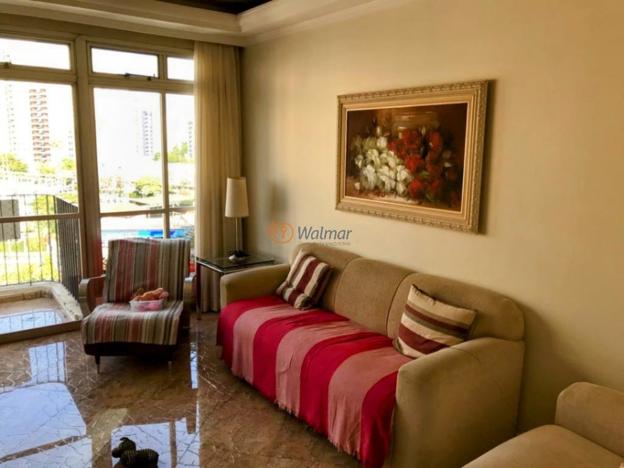 Apartamento de 3 quartos com suíte no Cambuí, Campinas-SP: 156,12 m², 3 salas, 3 banheiros, 1 vaga de garagem