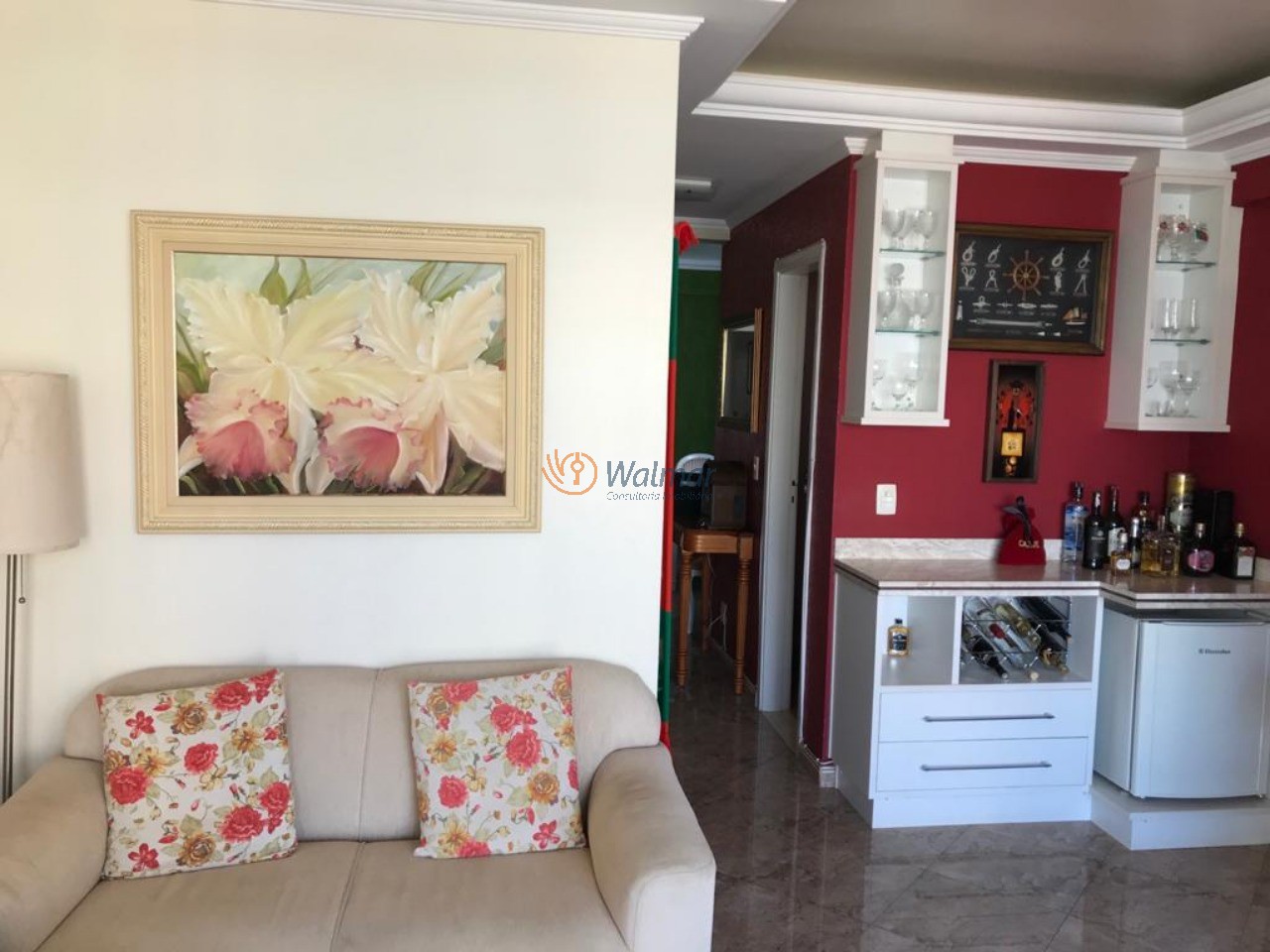 Apartamento de 3 quartos com suíte no Cambuí, Campinas-SP: 156,12 m², 3 salas, 3 banheiros, 1 vaga de garagem