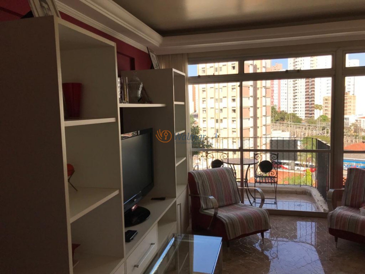 Apartamento de 3 quartos com suíte no Cambuí, Campinas-SP: 156,12 m², 3 salas, 3 banheiros, 1 vaga de garagem