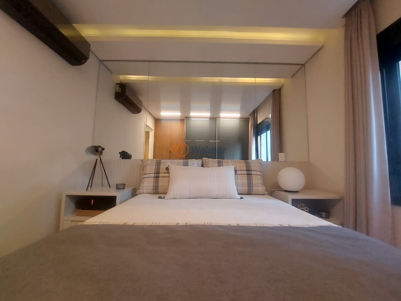 Apartamento de alto padrão no Cambuí, Campinas-SP: 1 quarto, 1 suíte, 2 salas, 2 banheiros, 2 vagas de garagem, 51,67m².