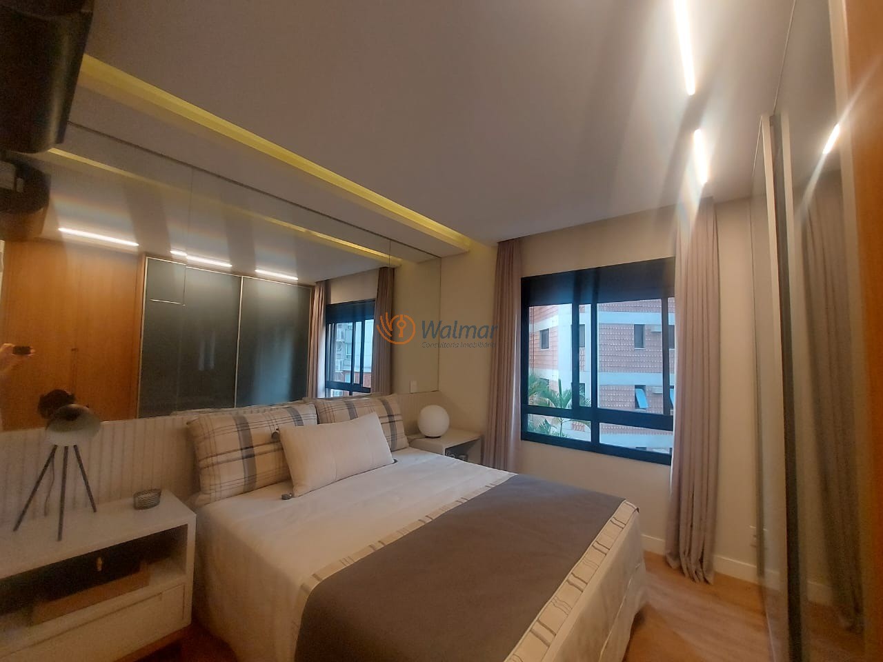 Apartamento de alto padrão no Cambuí, Campinas-SP: 1 quarto, 1 suíte, 2 salas, 2 banheiros, 2 vagas de garagem, 51,67m².