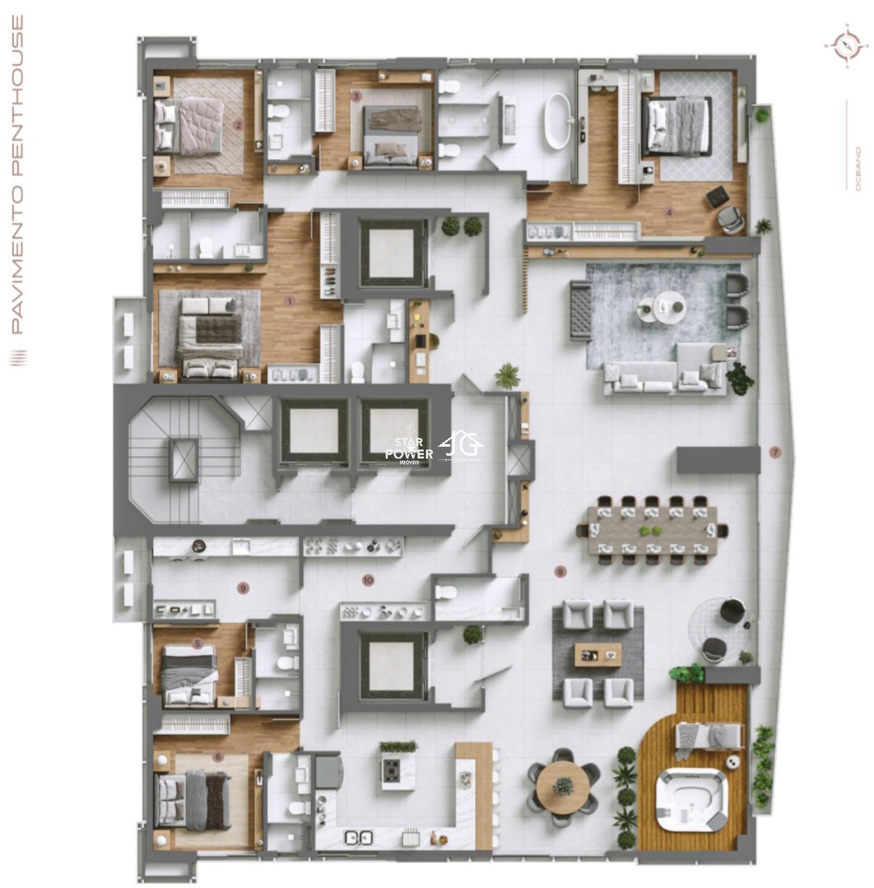 Apartamento, 6 quartos, 410 m² - Foto 26