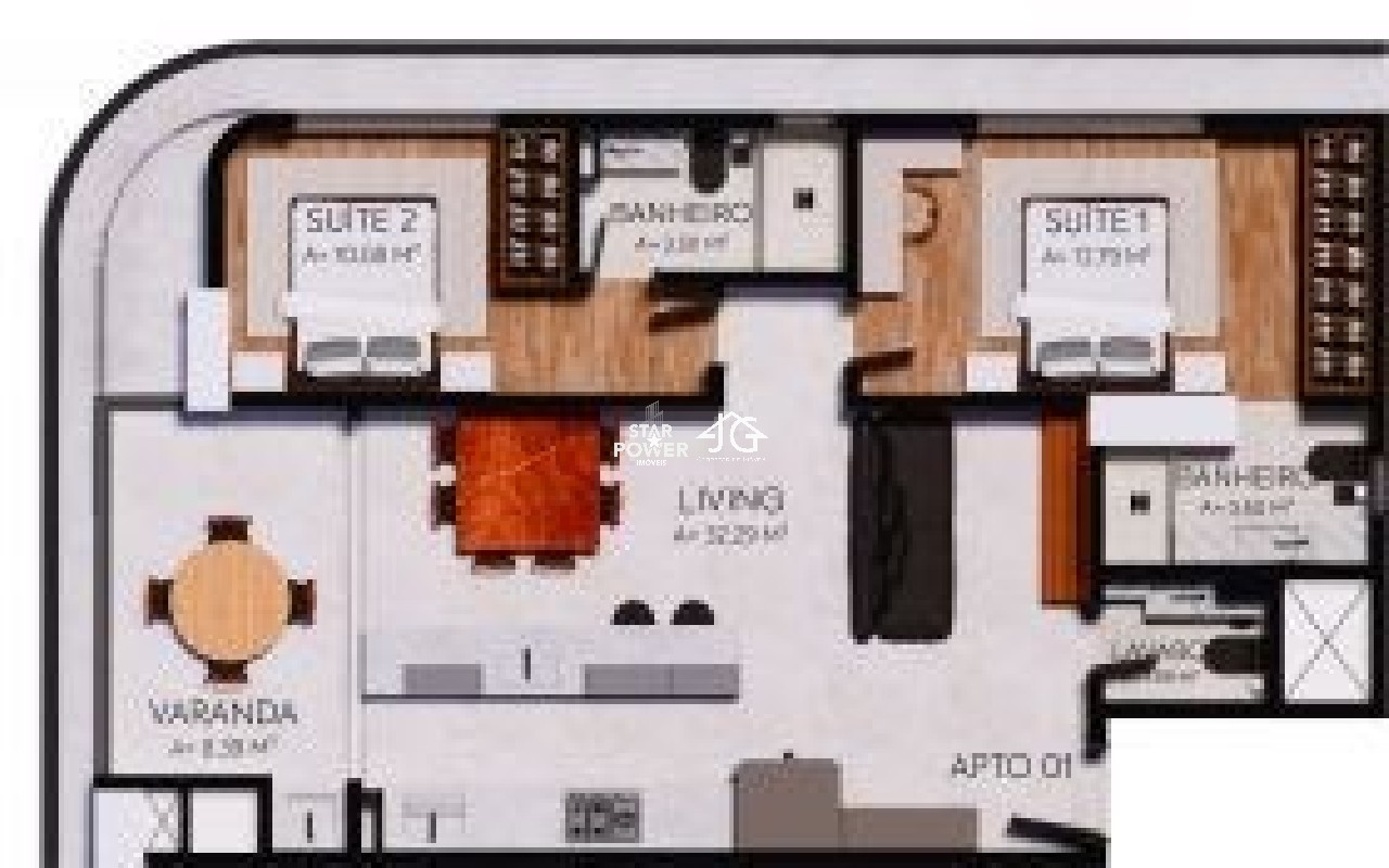 Apartamento, 3 quartos, 99 m² - Foto 10