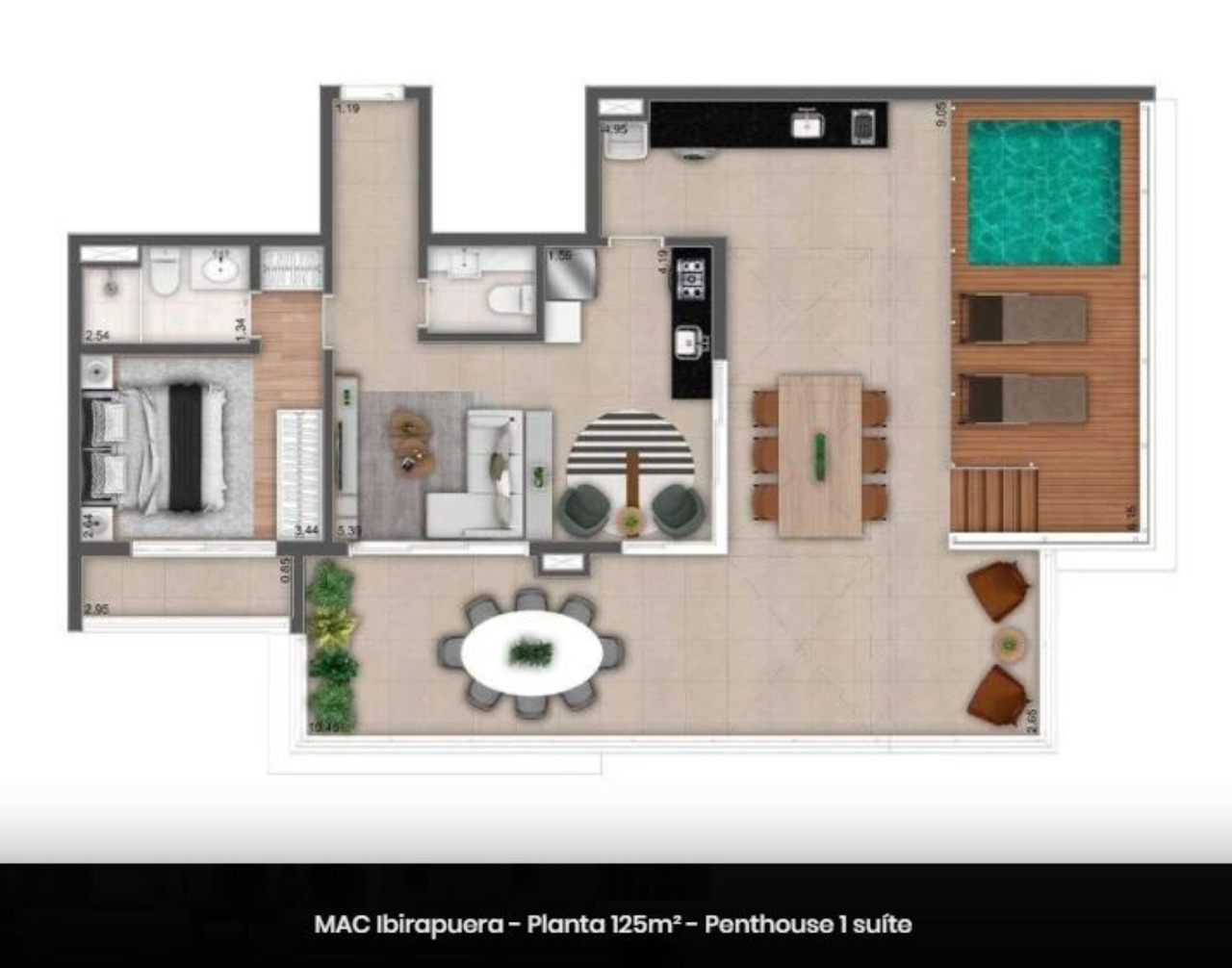Apartamento, 1 quarto, 52 m² - Foto 30