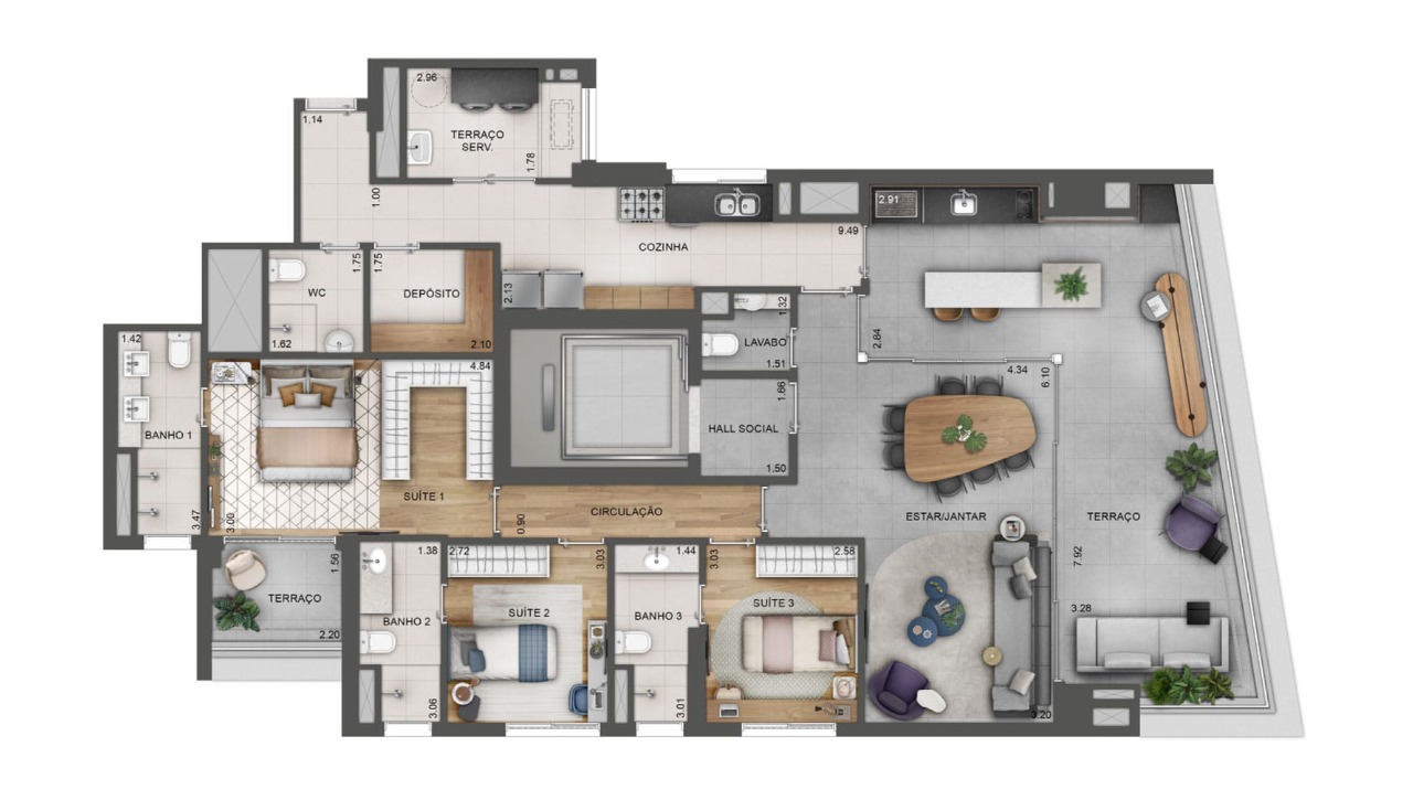 Apartamento, 2 quartos, 164 m² - Foto 28