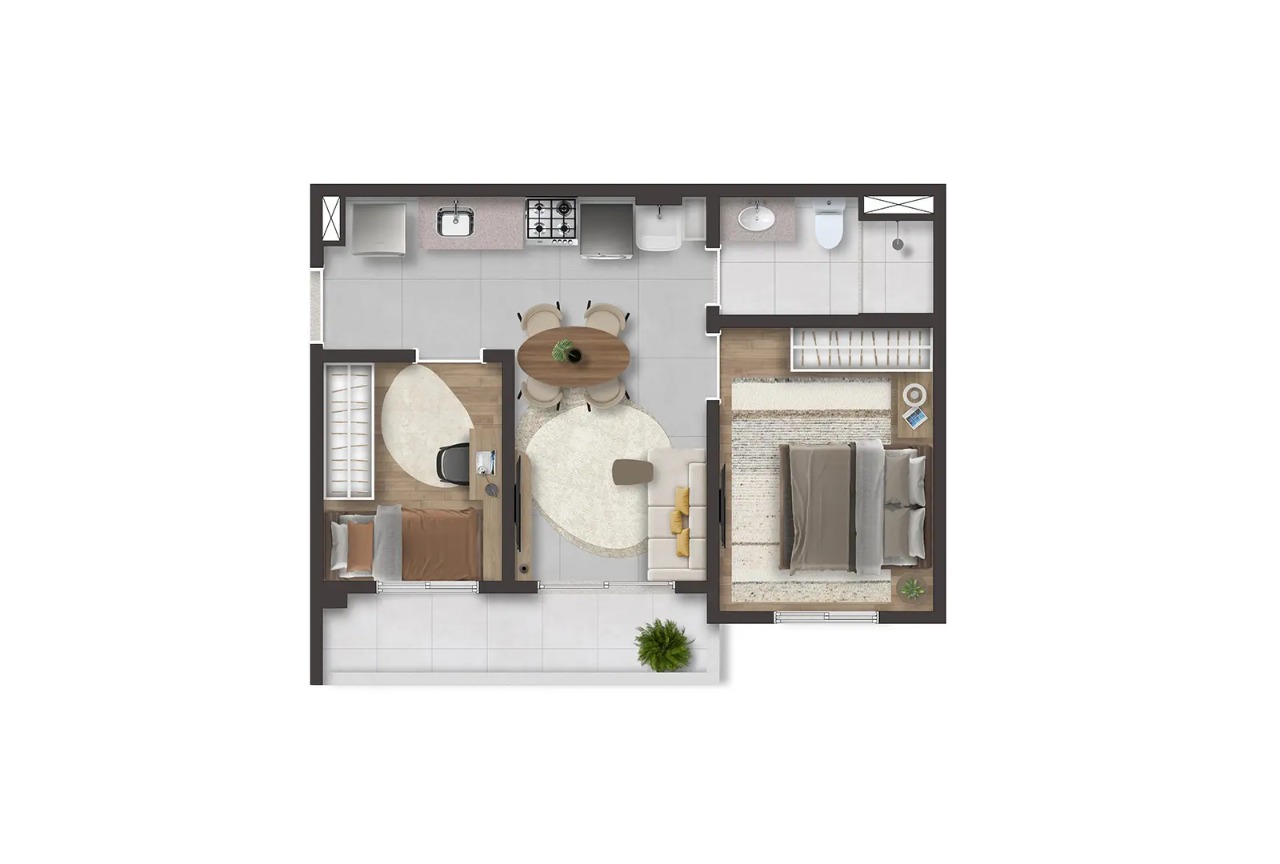 Apartamento, 1 quarto, 26 m² - Foto 10