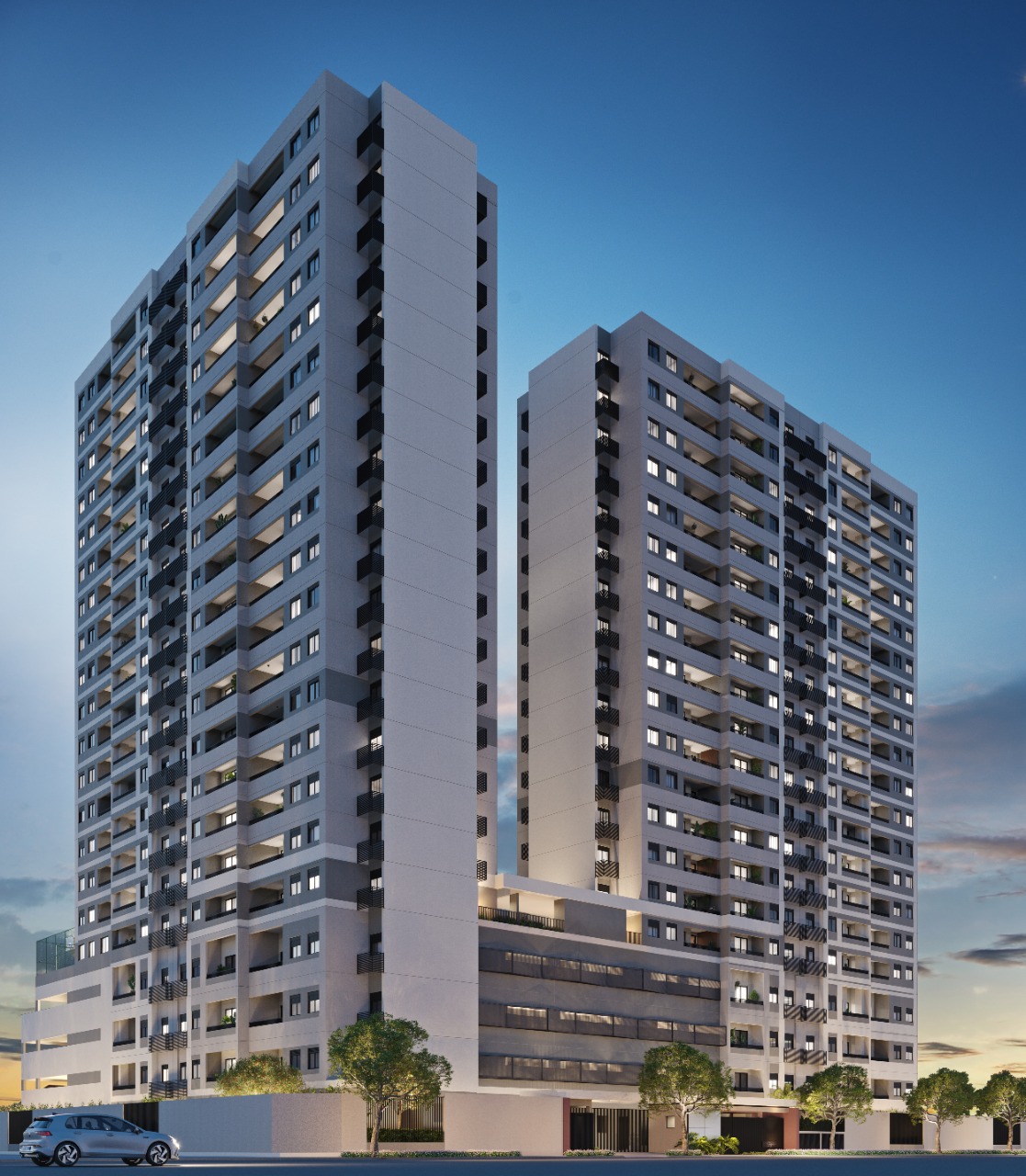 Apartamento, 2 quartos, 44 m² - Foto 1