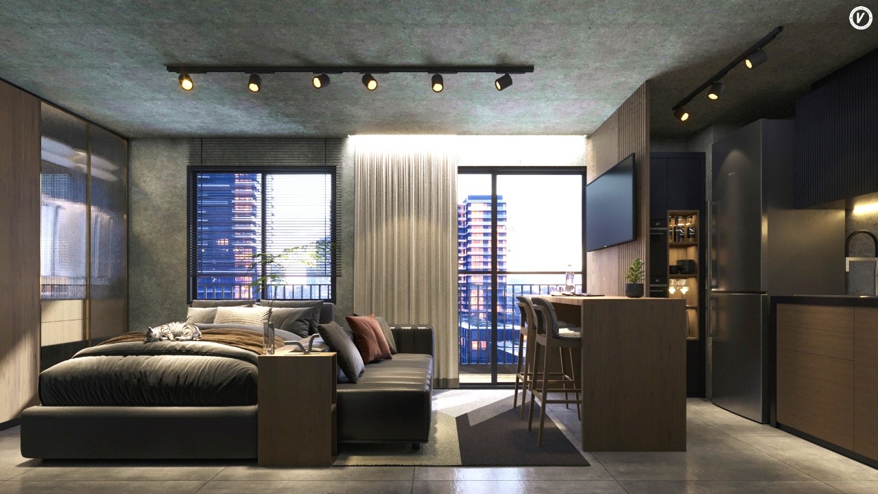 Apartamento, 1 quarto, 24 m² - Foto 12