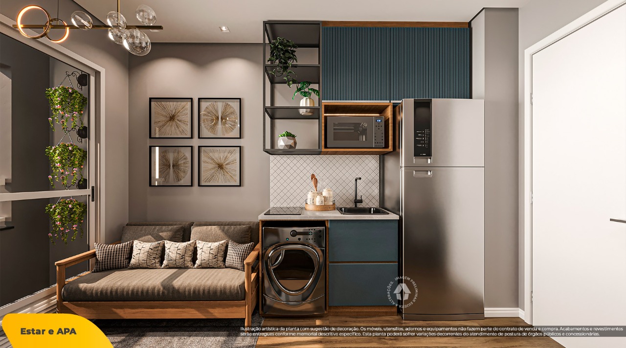 Apartamento, 2 quartos, 35 m² - Foto 15