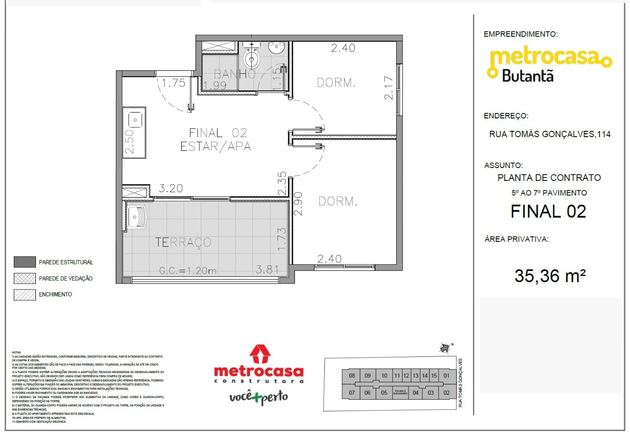 Apartamento, 2 quartos, 35 m² - Foto 31