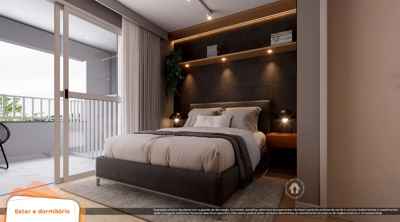 Apartamento, 1 quarto, 28 m² - Foto 18