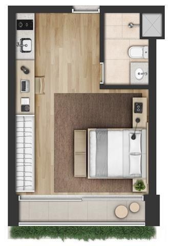 Apartamento, 1 quarto, 22 m² - Foto 20