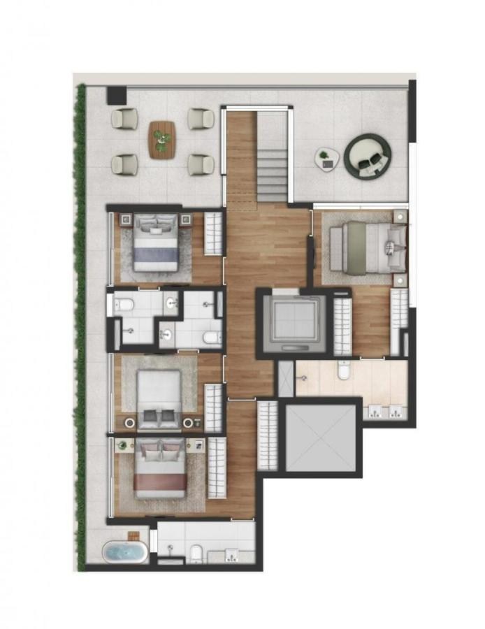 Apartamento, 1 quarto, 22 m² - Foto 29