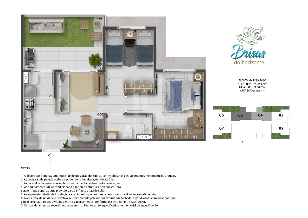 Apartamento, 2 quartos, 43 m² - Foto 22